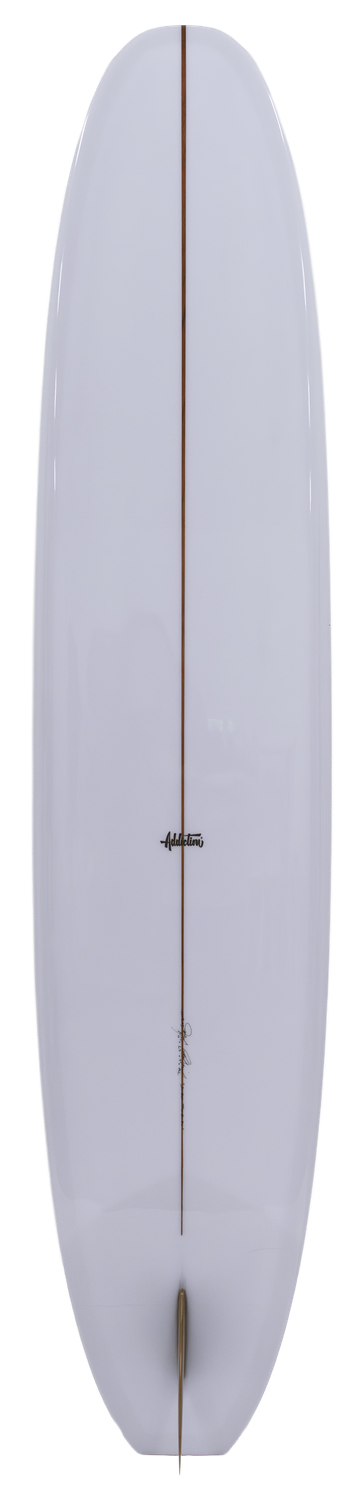 Double Trouble Addiction Surfboards, vue du dessous