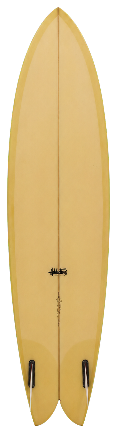 Thrive Addiction Surfboards, vue du dessous