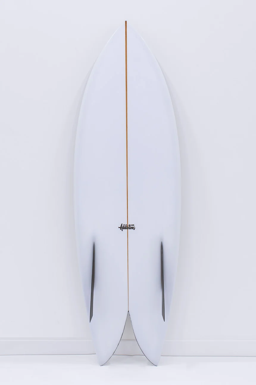 Split Tongue Addiction Surfboards — Vue du dessous